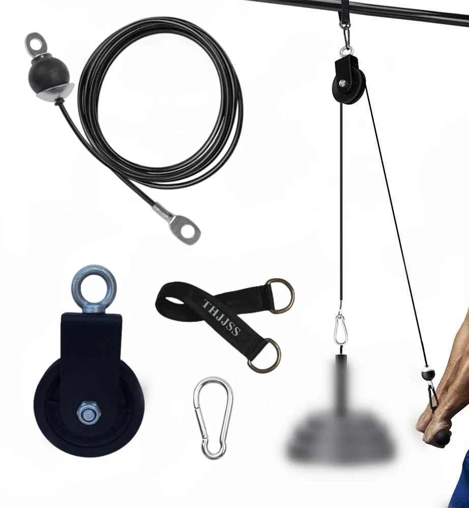 Cable Pulley System Home Gym