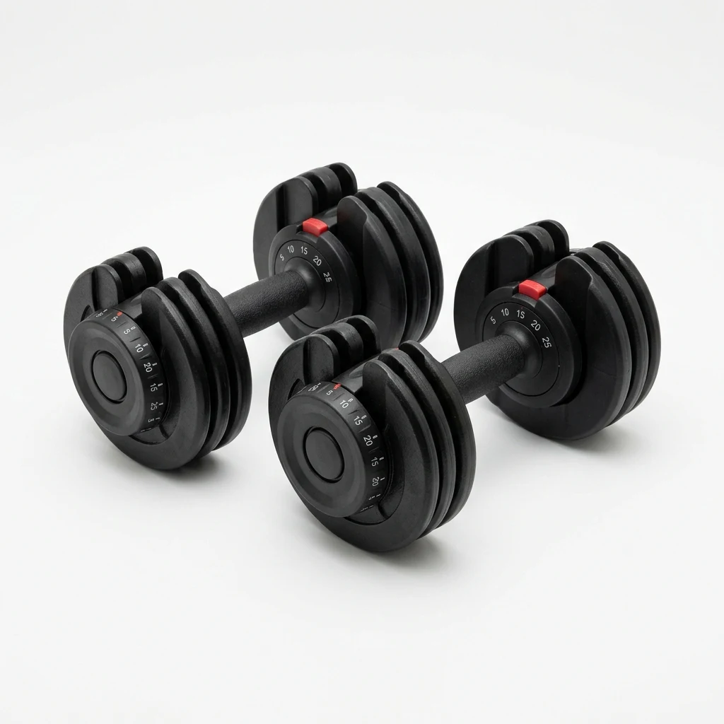 Hex Dumbbell Rubber Coated Single image 2