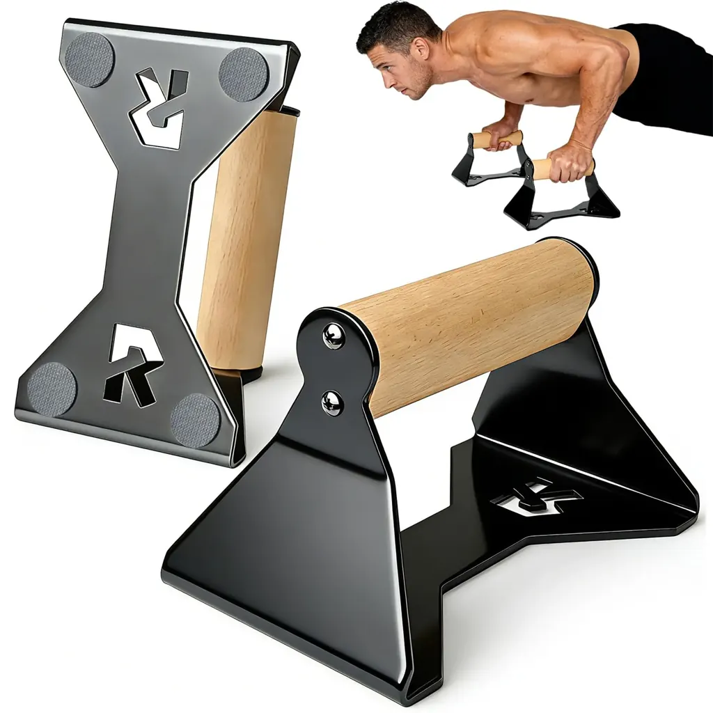 Parallette Bars Push Up Calisthenics image 3