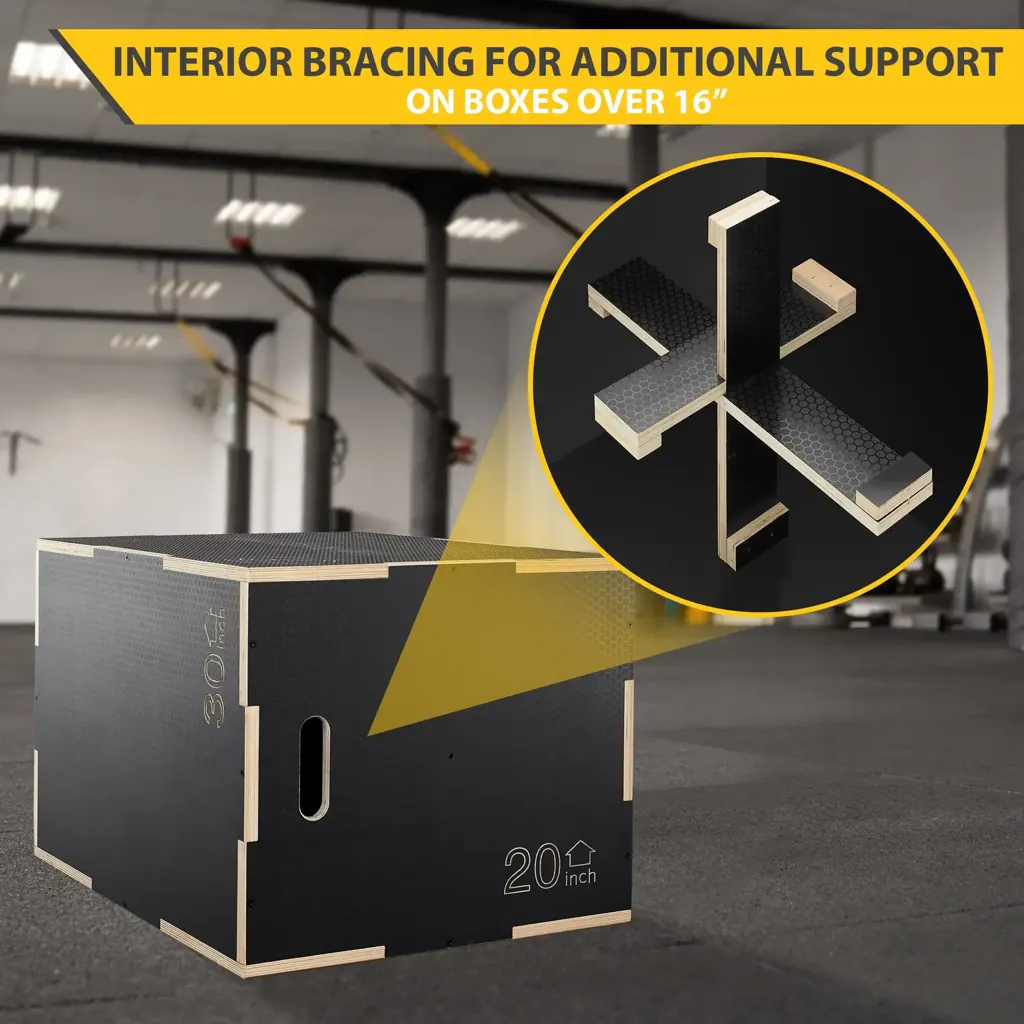Plyo Box Jump Training Plyometric image 2